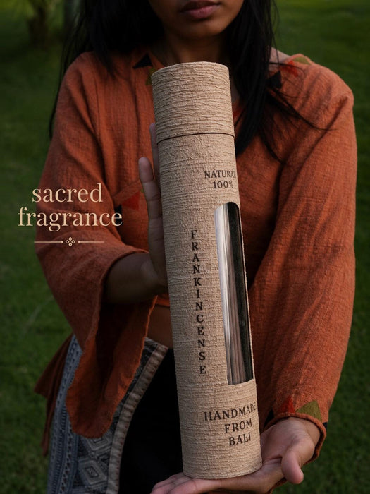 Temple Incense Frankincense | Natural Bali Incense Sticks | Sacred Ritual Aroma for Meditation