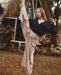 Thailand boho, hippie, dance trousers made of cotton with magical pattern
