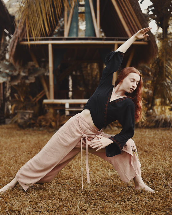 Dance Trousers- Thailand Boho Hippie Cotton – Magical Pattern, Comfortable Festival Pants, Unisex Yoga & Lounge Wear
