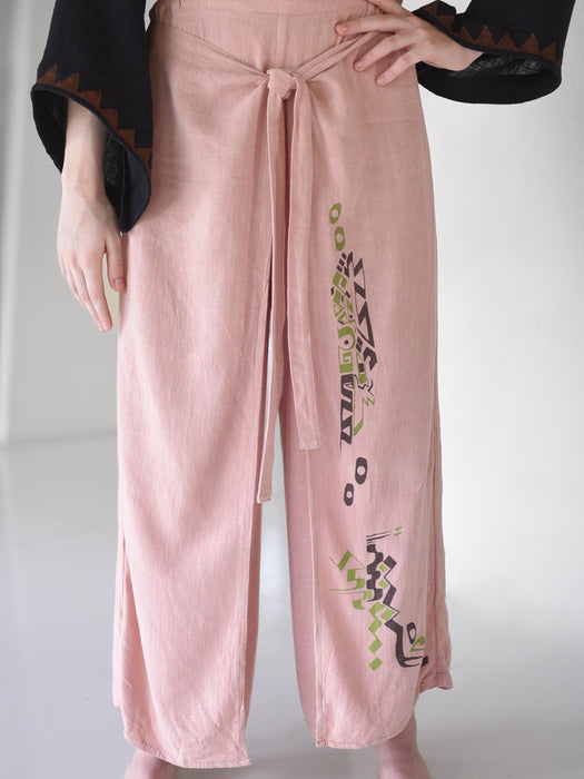 Dance Trousers- Thailand Boho Hippie Cotton – Magical Pattern, Comfortable Festival Pants, Unisex Yoga & Lounge Wear