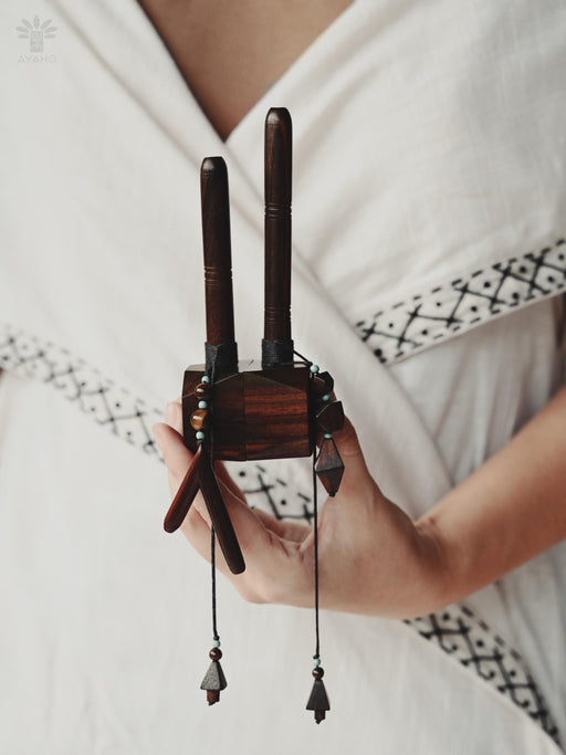 Hapeh pipe • Kuripe Tepi applicator • Herbal shamanic Rapé snuff self applicator • Hape applicator • Pipe transformer for rapeh ceremony