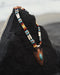 Festival Necklace | Boho Hippie Ethnic Jewelry | Adjustable Ceremony Accessory | Handmade Shamanic Jewelry Buffalo- Leather Shaman Amulet