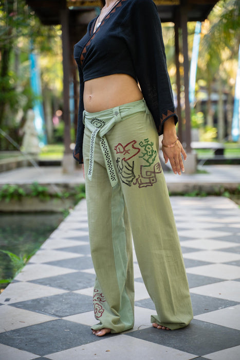 Next Level Pants – Breath of Freedom | 100% Cotton Yoga & Festival Harem Pants | Handmade Boho Unisex Trousers
