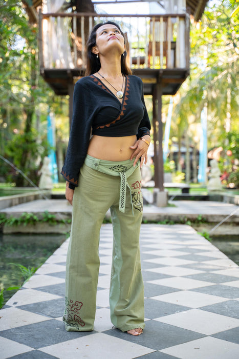 Next Level Pants – Breath of Freedom | 100% Cotton Yoga & Festival Harem Pants | Handmade Boho Unisex Trousers