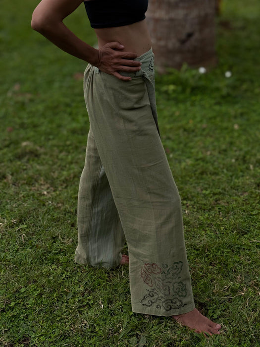 Next Level Pants – Breath of Freedom | 100% Cotton Yoga & Festival Harem Pants | Handmade Boho Unisex Trousers