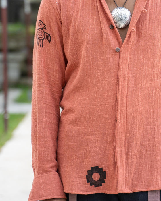 Shaman Clothing - Tribal Clothing Men - Unisex Bohemian Clothing - Cotton Clothing Men - Shipibo Clothing - Yoga Wear