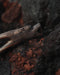 Kuripe "Totem - Bear" Made of Fused Rosewood with Bronze Caps – Shamanic Tool for Rapé Ceremonies 